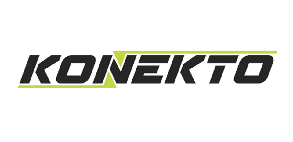Логото на KONEKTO - колекция електрически разклонители и удължители.