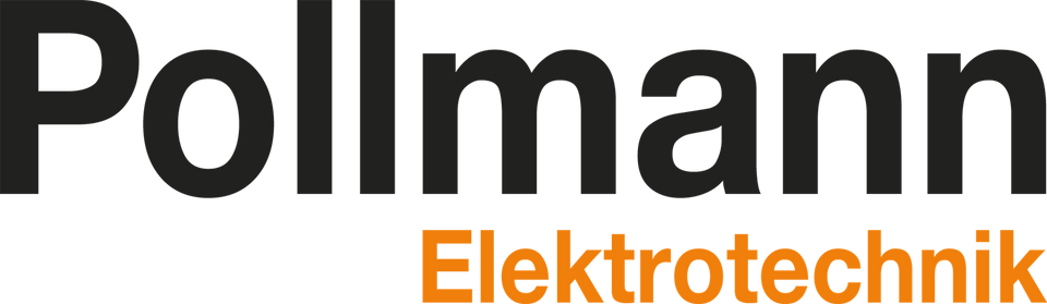Лого на POLLMANN Elektrotechnik, специализирано в електрически компоненти и решения.