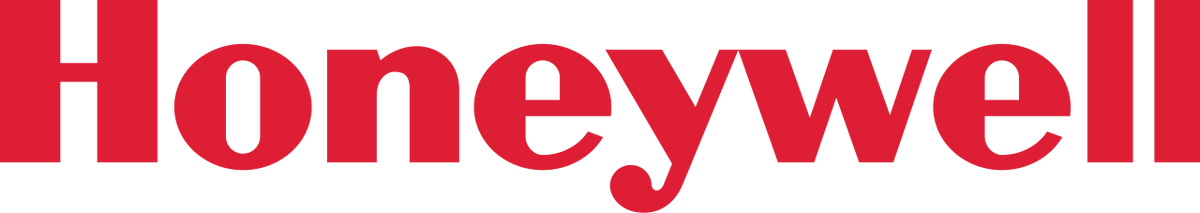 Лого HONEYWELL, представящо иновации в системите за пожароизвестяване и безопасност.