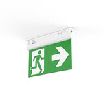 VGTECH LED Permanente Noodverlichting Noodlamp Exit Nooduitgang Vluchtwegverlichting Noodlicht Vluchtweg EXIT IP42 Draaibaar