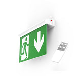 VGTECH LED Permanente Noodverlichting Noodlamp Exit Nooduitgang Vluchtwegverlichting Noodlicht Vluchtweg EXIT IP42 Draaibaar