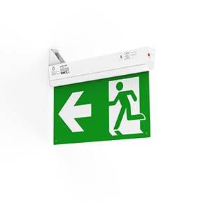 VGTECH LED Permanente Noodverlichting Noodlamp Exit Nooduitgang Vluchtwegverlichting Noodlicht Vluchtweg EXIT IP42 Draaibaar