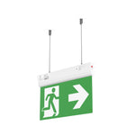 VGTECH LED Permanente Noodverlichting Noodlamp Exit Nooduitgang Vluchtwegverlichting Noodlicht Vluchtweg EXIT IP42 Draaibaar