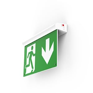 VGTECH LED Permanente Noodverlichting Noodlamp Exit Nooduitgang Vluchtwegverlichting Noodlicht Vluchtweg EXIT IP42 Draaibaar
