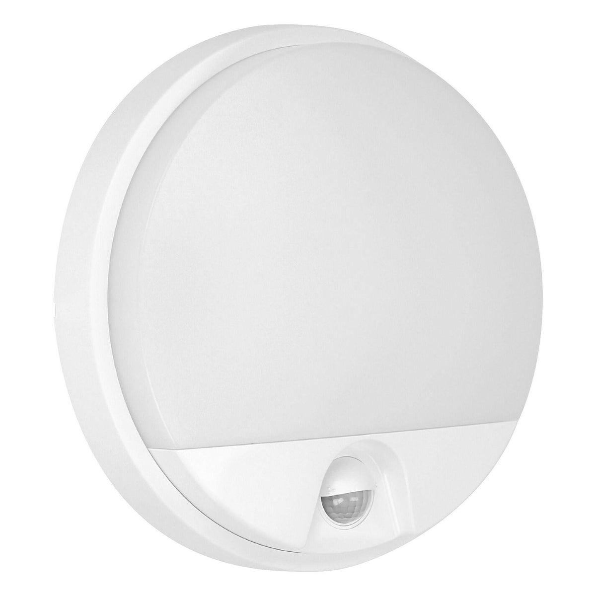 AGAT LED 10W, градинско осветително тяло със сензор за движение 140°, 800lm, IP54, 4000K, бяло - AD-OP-6111WLPMR4, ADVITI