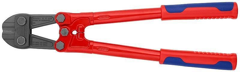 Ножици за рязане на арматура, синьо-червена ръкохватка 460мм, Knipex - K7172460