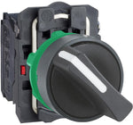 Превключвател черен 1-2 1NO-1NC Ø22mm XB5 SE, SCHNEIDER ELECTRIC НИСКО НАПРЕЖЕНИЕ, XB5AD25