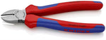 Клещи диагонални резачки, синьо-червена ръкохватка 180мм, Knipex - K7002180