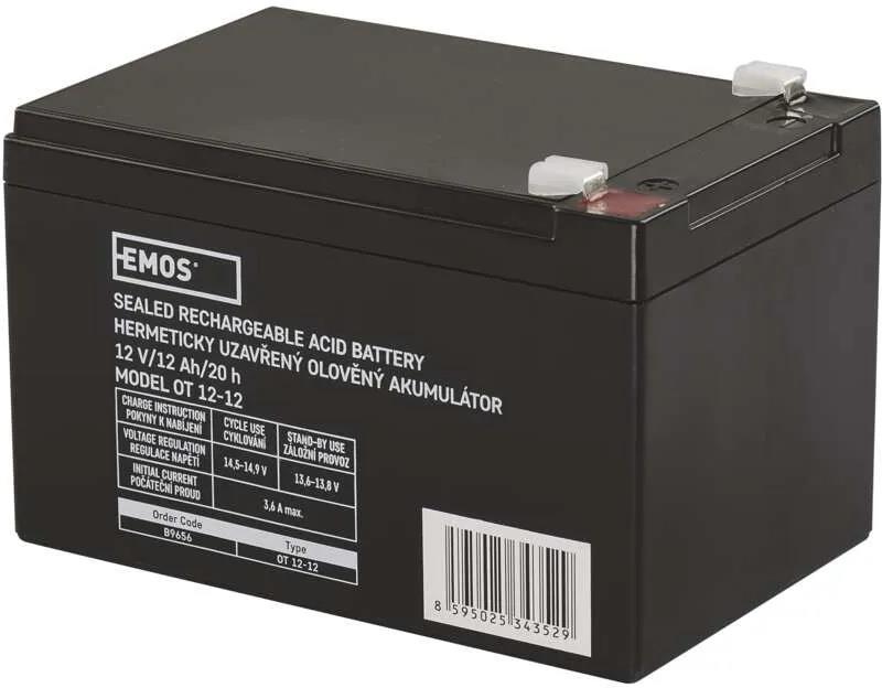 Акумулатор VRLA 12Аh/12V F6.3 EMOS, HONEYWELL, B9656