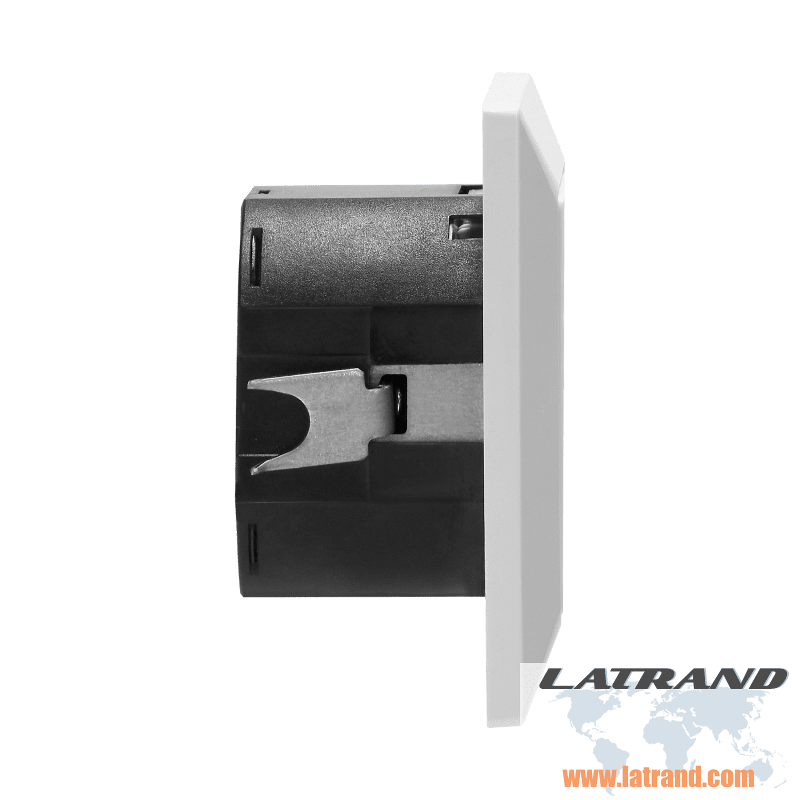 Единичен контакт с две зарядни устройства USB-A + USB-C, 5VDC изход, вграден, Schuko, бял Orno  OR-AE-13232(GS)