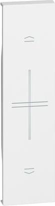 Лицев панел за Smart ключ за щори 1 мод. цвят Бял LNow Bticino с Netatmo, NETATMO с LEGRAND & BTICINO, KW32