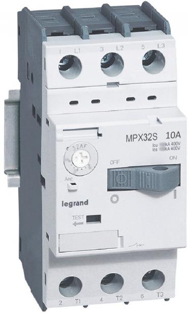 Моторна защита MPX3-32S 4kW TM 6-10A 50kA Legrand, LEGRAND НИСКО НАПРЕЖЕНИЕ, 417310