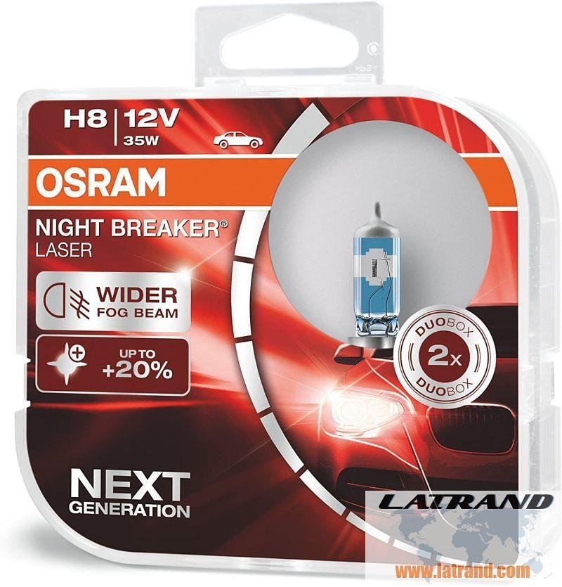 АВТОМОБИЛНА ЛАМПА 64212NL H8 35W 12V PGJ19-1 DUOBOX OSRAM