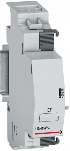 Независим напреженов изключвател /шунт/ 110-415V за TX3/DX3 1 мод. Legrand, LEGRAND НИСКО НАПРЕЖЕНИЕ, 406278