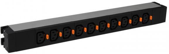 Разклонител PDU 19" 1U 10x C13, без кабел, Legrand, LEGRAND, 646814