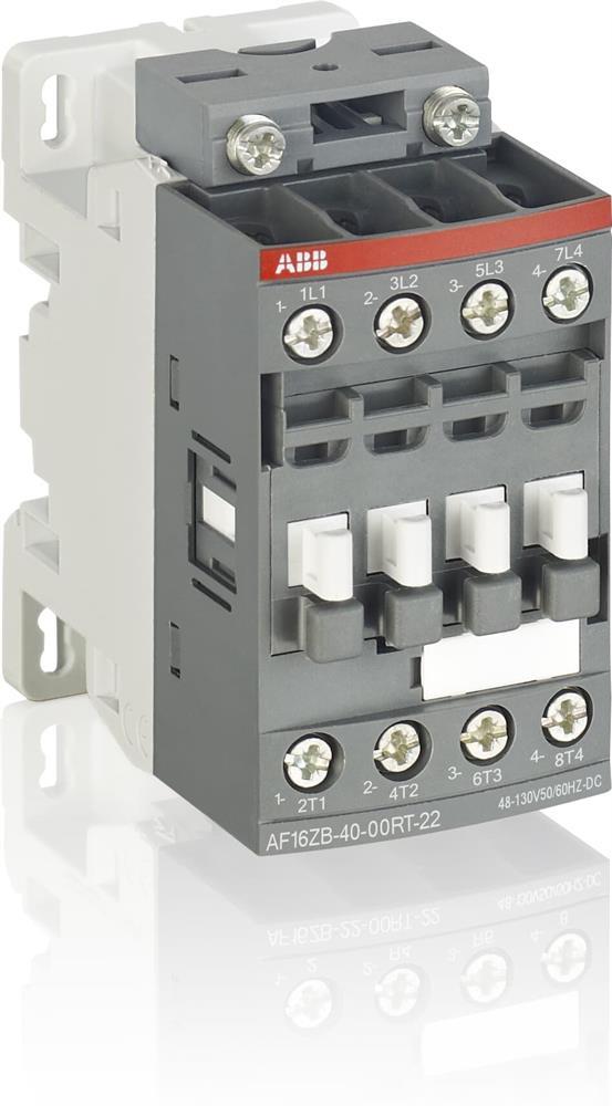 Контактор AF09ZB-40-00RT 4P 4kW (9A AC-3) 48...130V 50/60Hz ABB, 1SBL136260R2200