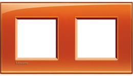 Рамка 2х2 мод. правоъгълна Orange LL Bticino, BTICINO, LNA4802M2OD