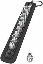 Комплект 9х вложки ¼" (5…13), Belt A 4 Zyklop Wera - W003883