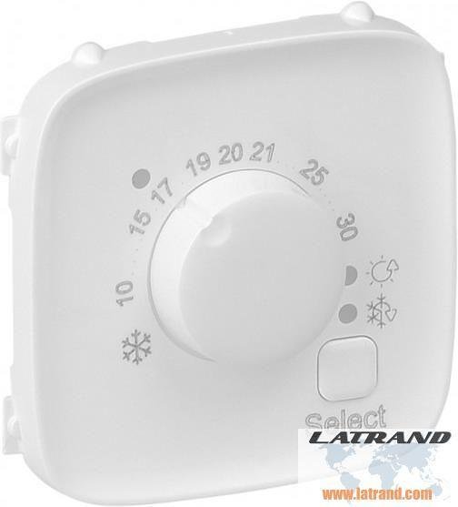 Лицев панел за електронен термостат 752*33 цвят Бял Valena Allure Legrand - 755315