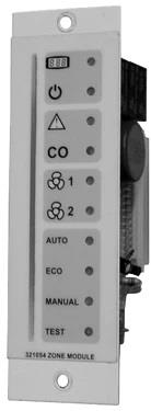 Разширител 1 зона за панел газ сигнализация, Park Honeywell, HONEYWELL, P-100