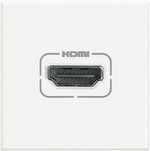 Розетка HDMI 2 мод. цвят Бял Axolute Bticino, BTICINO, HD4284