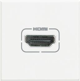 Розетка HDMI 2 мод. цвят Бял Axolute Bticino, BTICINO, HD4284