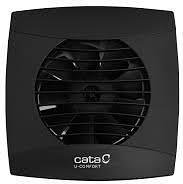 Вентилатор UC-10 ф100мм, цвят Черен, 110м3/ч/ч, 8W, 26dB комплект с клапа CATA - C01256000