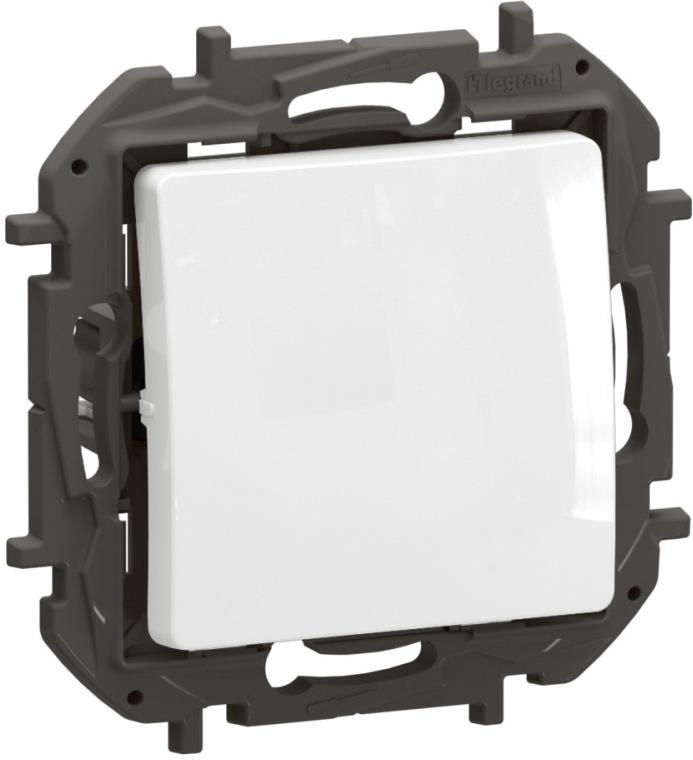 Бутон цвят Бял Niloe New Legrand, LEGRAND, NP2310WH