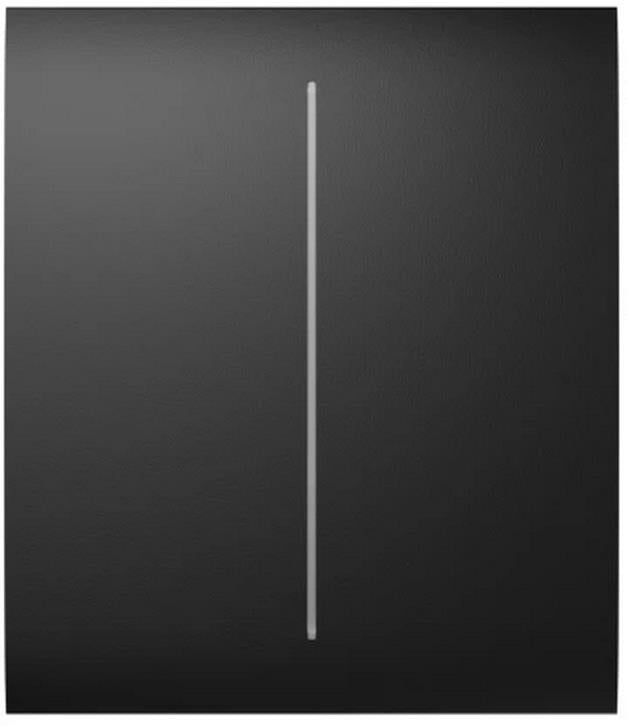 Лицев панел за Smart ключ сериен централен, черен, CenterButton Ajax, AJAX, 45115.140.BL