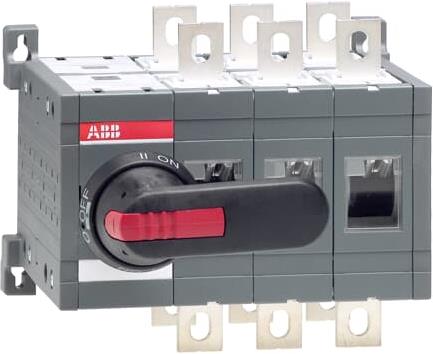 Разединител OT315E03CP 315А 3P I-0-II с ръкохватка ABB, 1SCA022772R6780