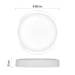 Плафон LED DN400 30W CCT 1800lm 115° димируем с ДУ 30000h IP20 ILVI EMOS, ZM5168