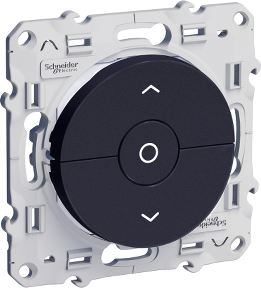 Ключ за щори 6A с три бутона цвят Антрацит Odace SE /до изчерпване/, SCHNEIDER ELECTRIC, S540208