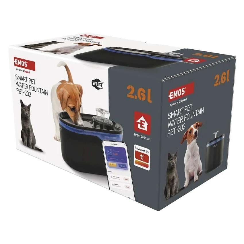 Поилка за домашни любимци PET-202 Wi-Fi GoSmart EMOS