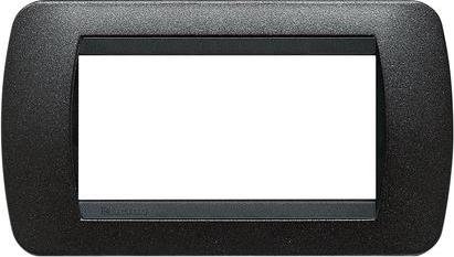 Рамка 4 мод. Black graphite LL International Bticino, BTICINO, L4804GFN