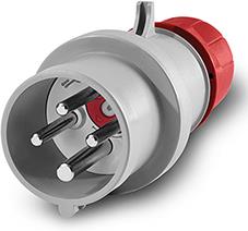 Промишлен щепсел 3P+Е 16A IP54 серия Optima Reverse Scame, SCAME, 213.1636RV