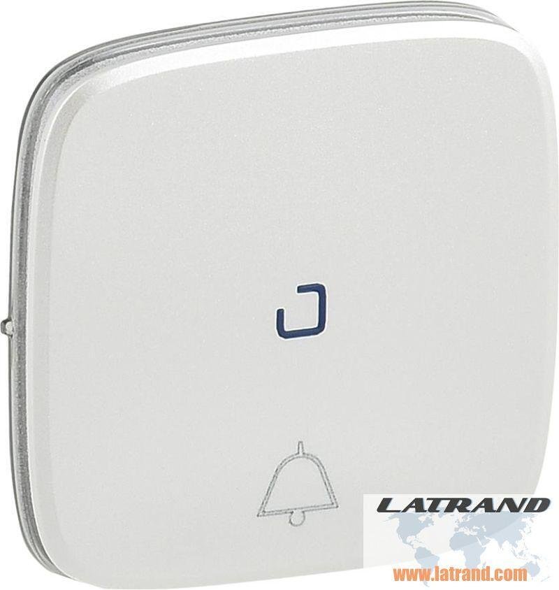 Лицев панел за бутон с подсветка и символ звънец цвят Перла Valena Allure Legrand - 755094