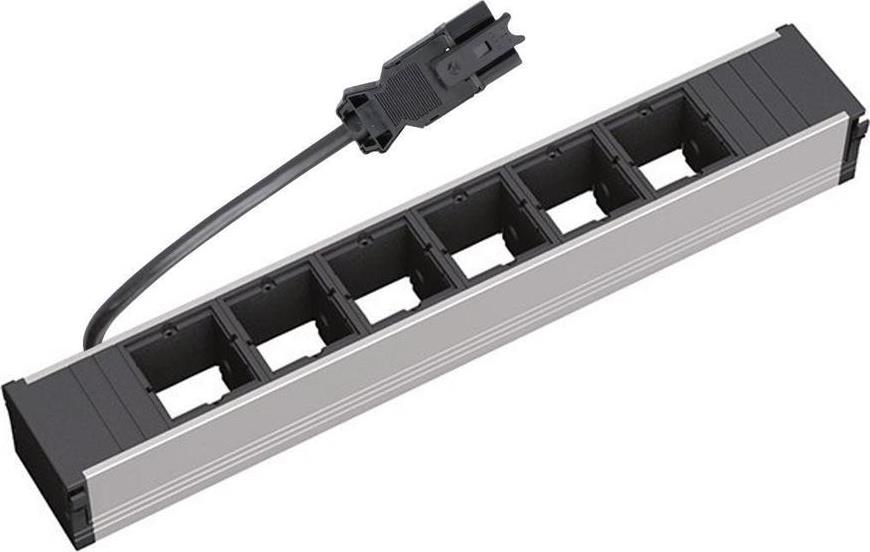 Модул данни 6x ПРАЗНИ гнезда към консолидационна точка Bachmann, BACHMANN, B912.001