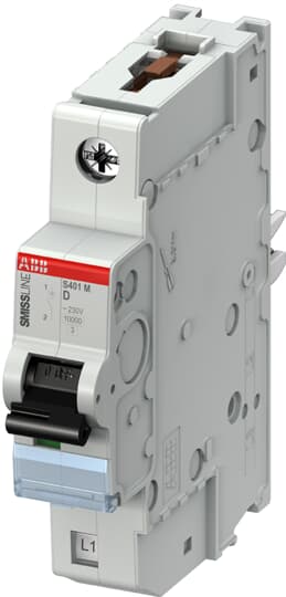 Автоматичен прекъсвач S401M 1P 63A крива D 10kA ABB, 2CCS571001R0631