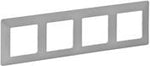 Рамка 4х цвят Алуминий Valena Life Legrand, LEGRAND, 754134