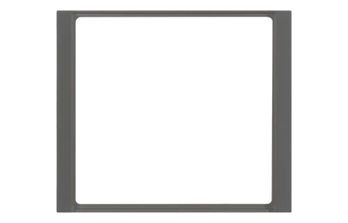 Рамка 1х 80x80 Flank FF Metal Carbon EKINEX, EK-FLQ-GBU