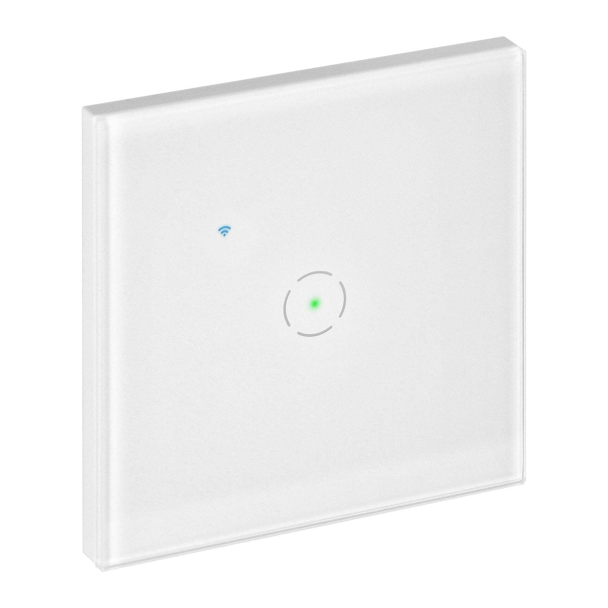 Еднополюсен ключ Tuya Smart Wi-Fi за скрит монтаж с 1 гнездо, бял, ORNO, OR-SH-17200/W