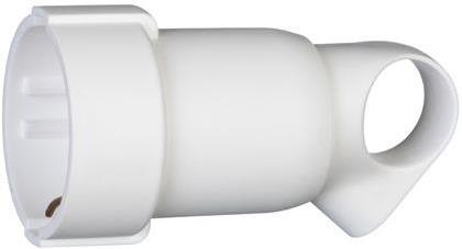 Куплунг бял 2P+Т 16A 250V с ринг Legrand, LEGRAND, 50331