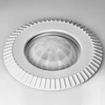 Плафон Virone CL/2xE27R-2 със сензор за движение и светлина, 2x LED крушки E27 10W 4000K включени, поликарбонатен дифузер, Бял, 300x96,8 мм