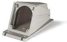 Кутия за открит монтаж IP67 за 63A контакт вход PG29 100х110мм под 45' Scame, 570.M0163