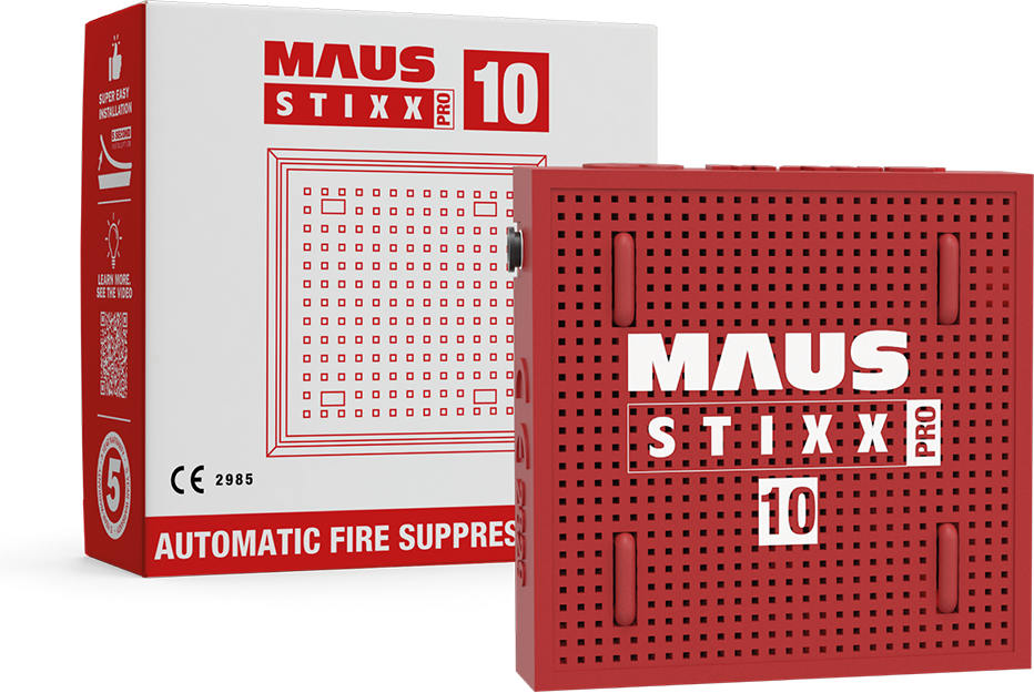 Устройство за автоматично гасене на пожар в обем до 1.0m³ Stixx PRO 10 MAUS, 1370-1