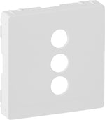 Лицев панел за тройна RCA розетка цвят бял Valena Life Legrand, LEGRAND, 754720