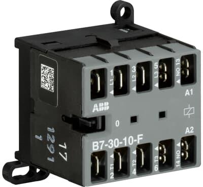 Контактор B7-30-10-F 3P 5.5kW (16A AC-3) 1NO 220...240V 50/60Hz ABB, GJL1311003R8100