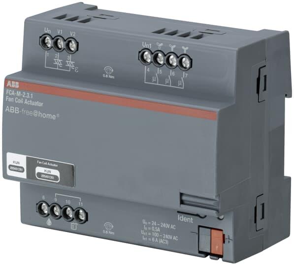 Актуатор вентилаторни конвектори FCA-M-2.3.1 6DIN free@home ABB, KNX, 2CDG510010R0011