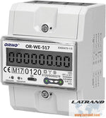 Трифазен електромер за ДИРЕКТНО мерене на ел. енергия, Modbus, до 4 тарифи