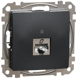 Розетка RJ45 STP cat.6A S-One цвят Антрацит Sedna SE, SCHNEIDER ELECTRIC, SDD114466S